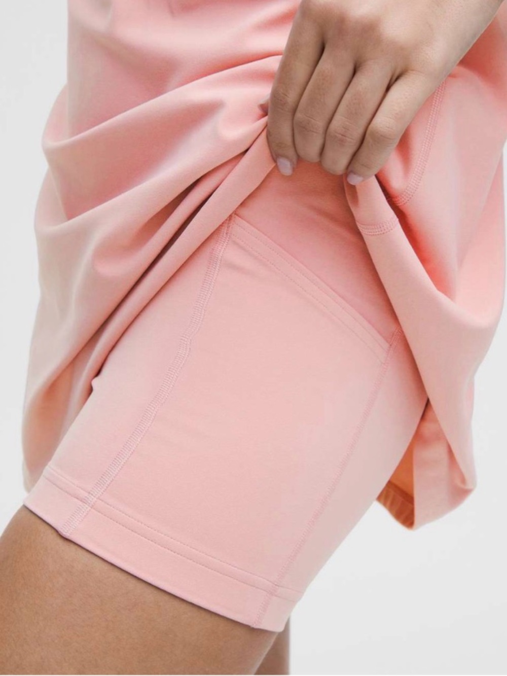 Lululemon Align High-Neck Dress *Light Support, A/B Cup Pink Haze Size 6 - Picture 10 of 11